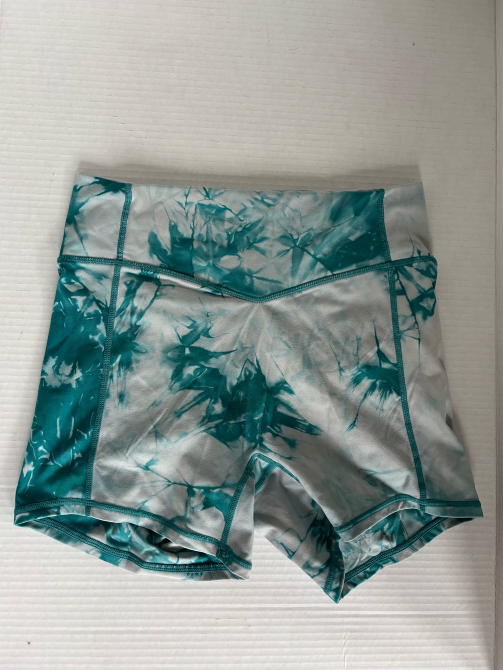 Balance Athletica Teal Tie-Dye  Shorts Sz Medium